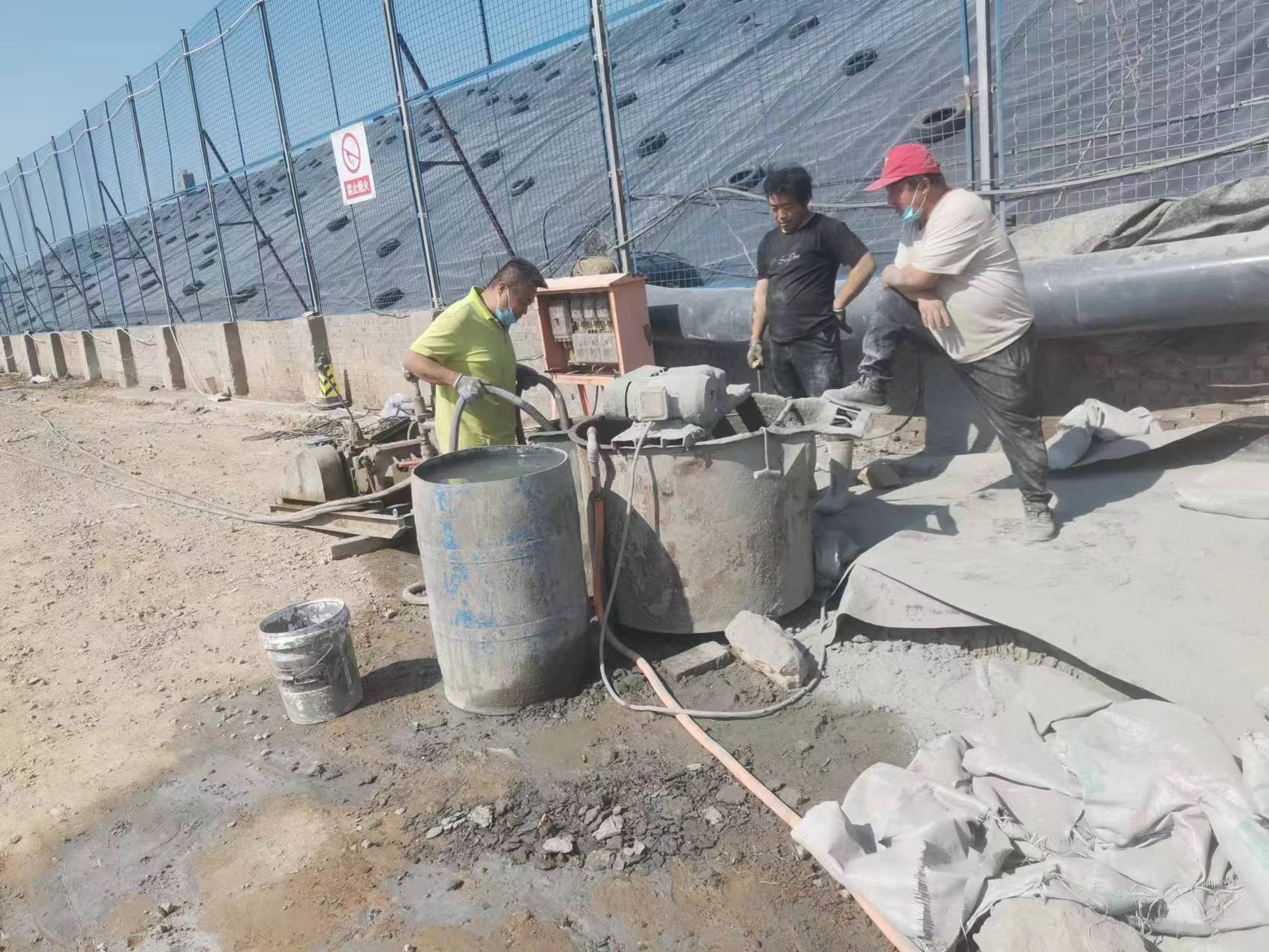 虎林袖阀管注浆